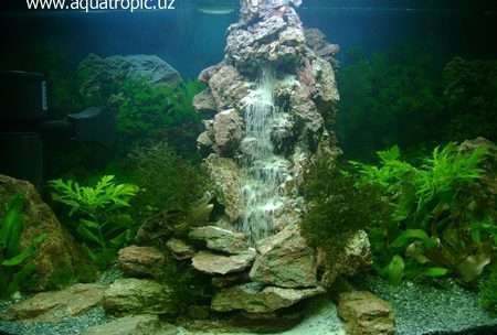 Водопад в аквариуме