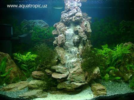Водопад в аквариуме