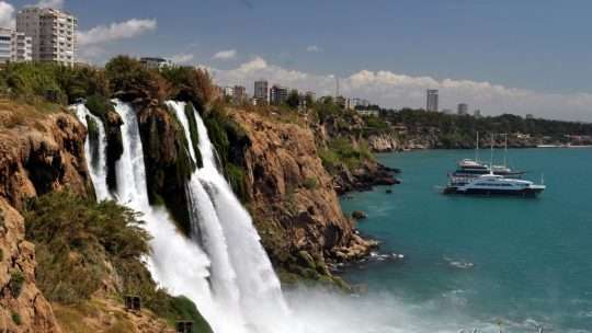 водопад дюден в анталии