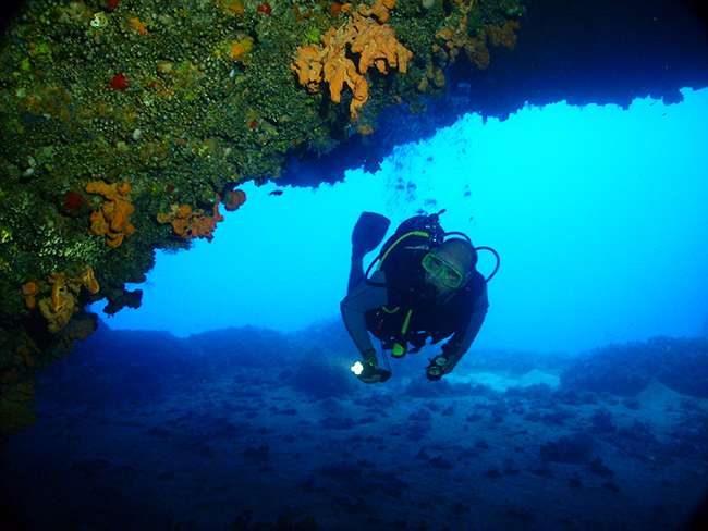 Дайвинг на острове Родос