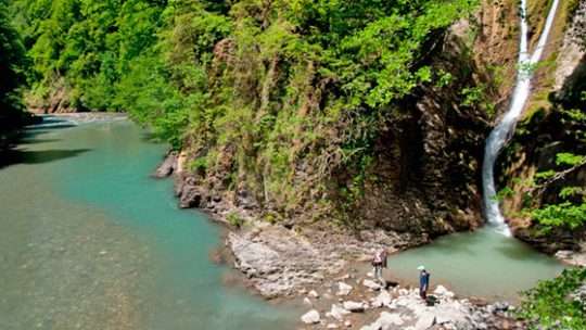 Как добраться до Ореховских водопадов