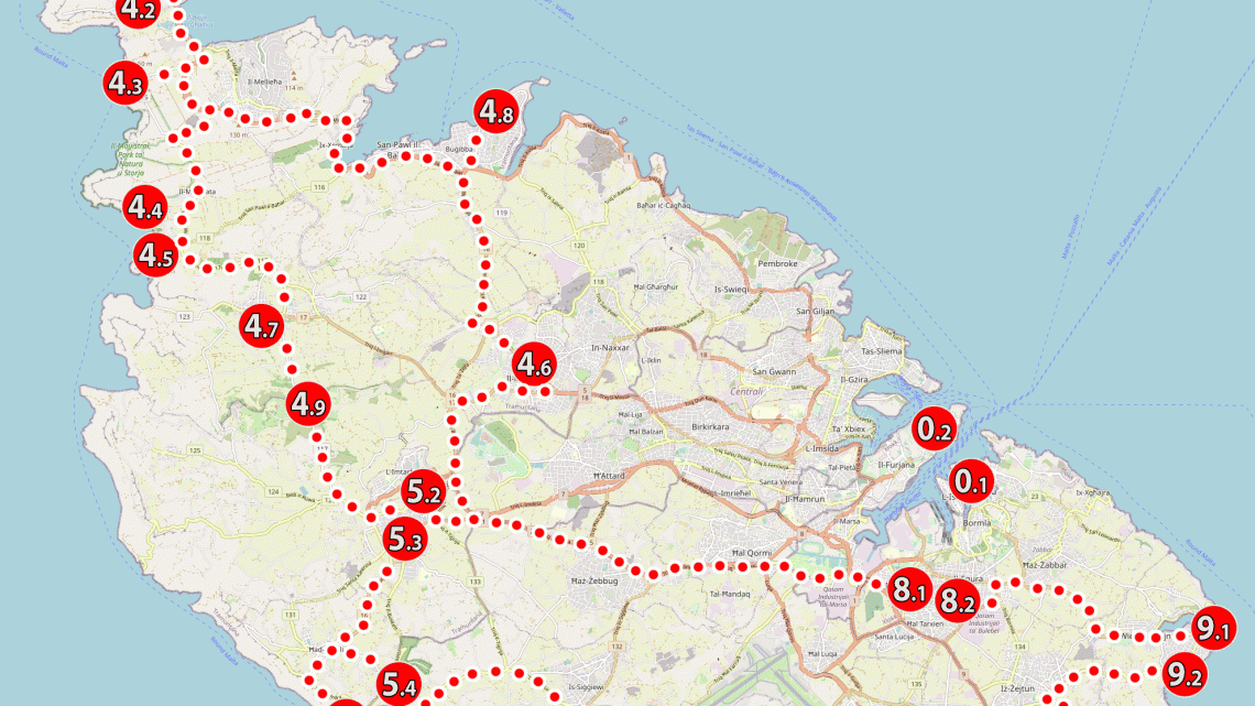 Карта достопримечательностей Мальты: Путешествие в сердце истории и культуры