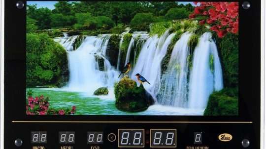 Картина с часами водопад: гармония искусства и функциональности в вашем доме