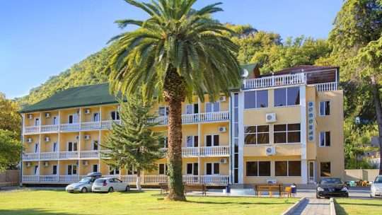 Сайт пансионата Водопад в Новом Афоне: незабываемый отдых в Абхазии